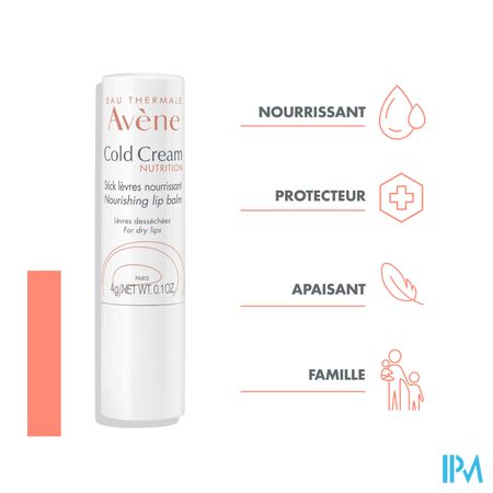 Avene Cold Cream Voedende Lipstick 4g 10