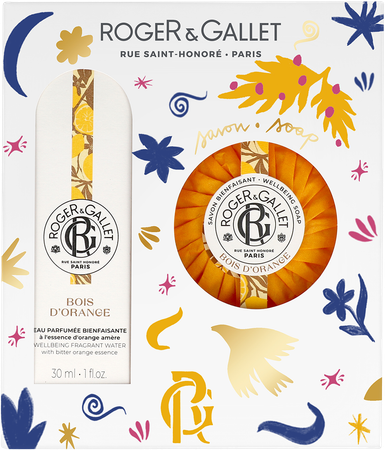Roger&gallet Kerstset Bois Orange 30ml + Zeep 100g 1