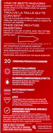 Durex Thin Feel Condoms 20 9