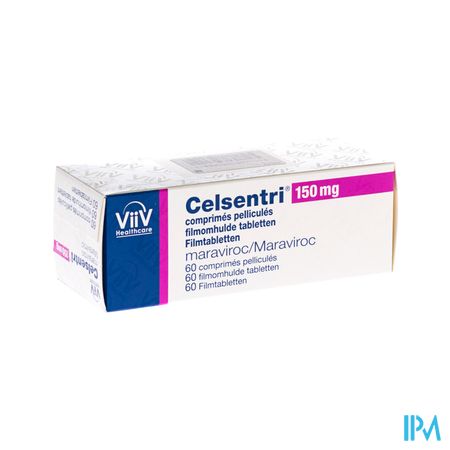 Celsentri Comp Pell 60 X 150mg