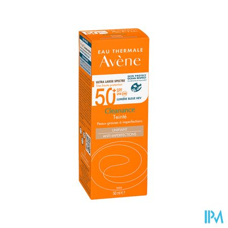 Avene Sol Spf50+ Cleanance Teinte 50ml