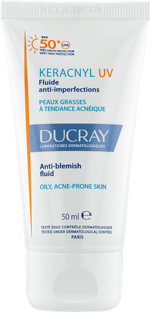Ducray Keracnyl Uv Fluide Spf50+ A/onzuiver. 50ml 1