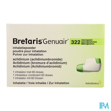 Bretaris Genuair 322mcg Inhal Poeder 1x60 Doses 2
