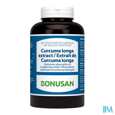 Curcuma Longa Extract Caps 120 Bonusan 3