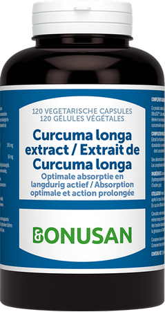Curcuma Longa Extract Caps 120 Bonusan 3