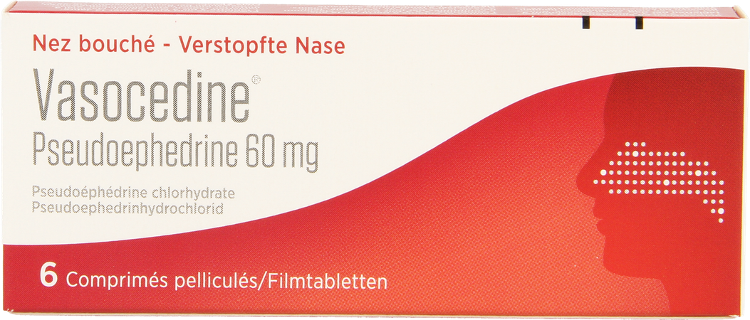 Vasocedine Pseudoefedrine Comp Pell 6 1