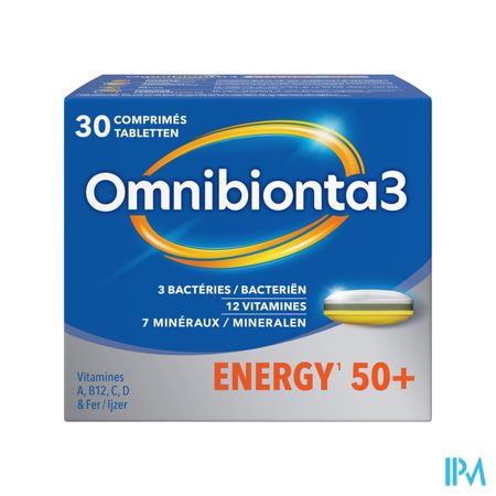 Omnibionta 3 Energy 50+ Tabl 30