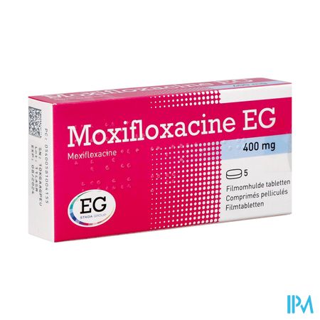 Moxifloxacin EG 400 Mg Comp Pell  5