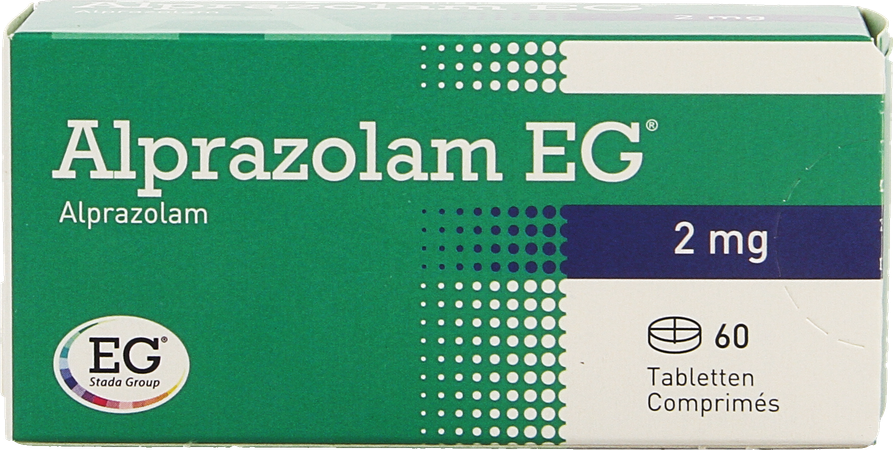 Alprazolam EG Comp 60X2,00Mg 1