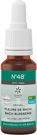 Bachbloesem Bio N°48 Druppels Stop-Tabak 20ml 1