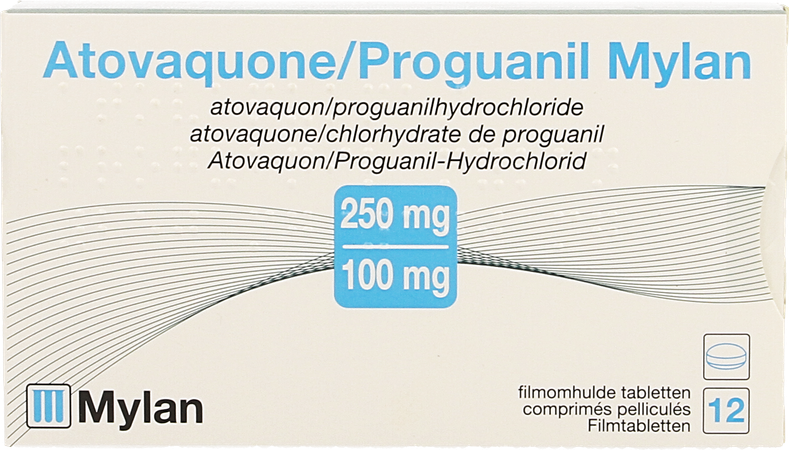 Atovaquone Proguanil Viatris 250/100mg Film.tabl12 3