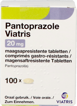 Pantoprazole Viatris 40mg Tabl Maagsapresist 100 4