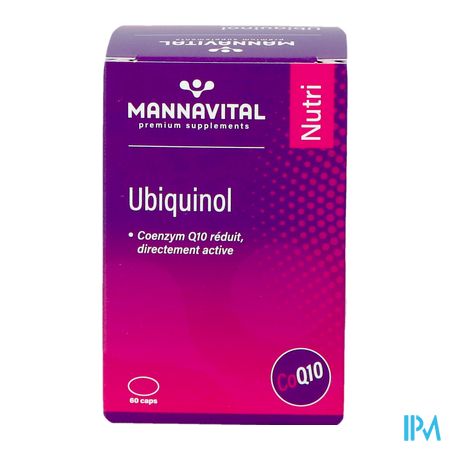 Mannavital Ubiquinol Caps 60 2