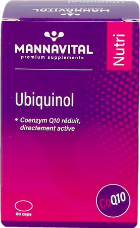 Mannavital Ubiquinol Caps 60 5