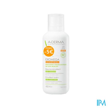 Aderma Exomega Control Baume Pomp 400ml Promo -5€