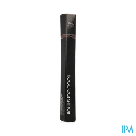 Couleurs De Noir Stylo Sourcil 02 Brunet./noir