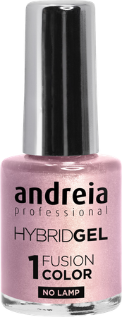 Andreia Vao Gel H86 Roze Glitter Goud Glans 10,5ml 1