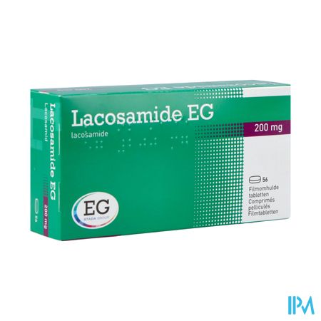 Lacosamide EG 200Mg Filmomh Tabl 56