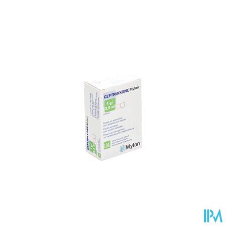 Ceftriaxone Mylan Inj 1 Flac 3,5ml