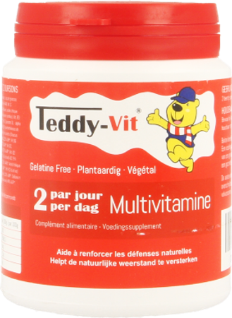 Teddy Vit Multivitamine Beertjes 50 2