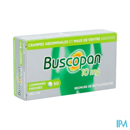 Buscopan Drag 50 X 10mg