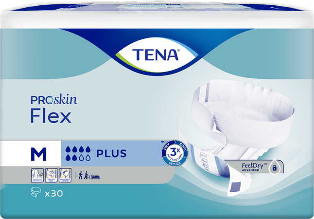 Tena Proskin Flex Plus Medium 30 4
