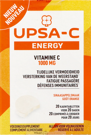 Upsa C Energy 1000mg Comp Croq. 20 1