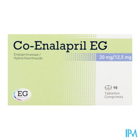 Co Enalapril EG 20/12,5Mg   Comp 98 1