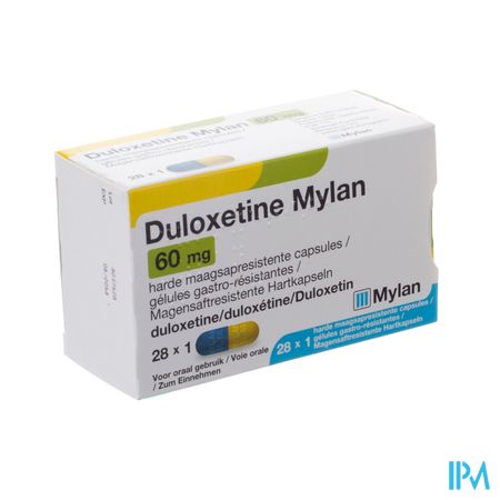 Duloxetine Viatris Maagsapresist Caps 28x60mg