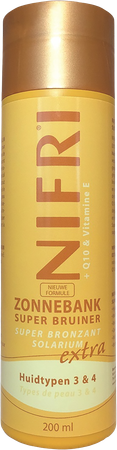 Nifri Super Bronzant Solarion Type Peau 3&4 200ml 1