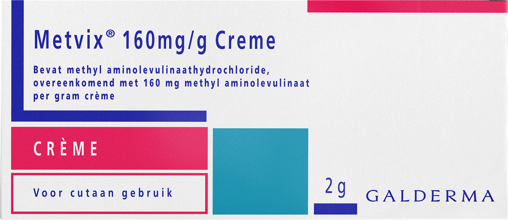 Metvix 160mg/g Creme Tube 2g 2