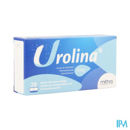 Urolina 4mg Verlengde Afgifte Harde Caps 28 X 4mg