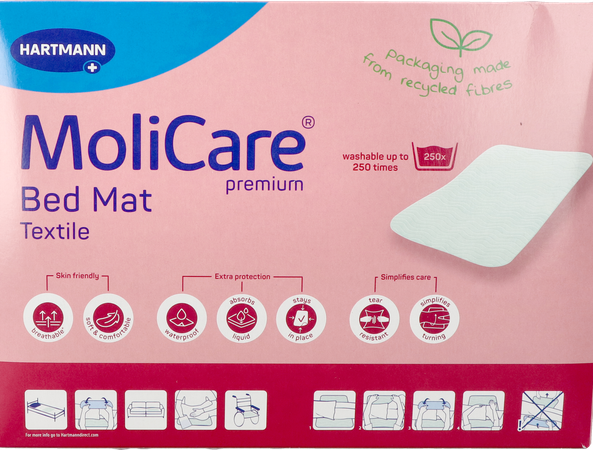 Molicare Premium Bed Mat Text. 7 Drops 85x90cm 1