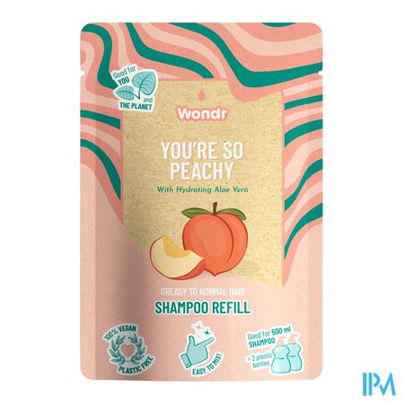 Wondr Shampoo You Are So Peachy Refill 40g 1