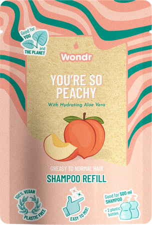 Wondr Shampoo You Are So Peachy Refill 40g 1