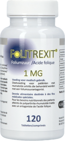 Folitrexit 1mg Comp 120 1