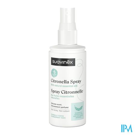 Suavinex Cosmetics Mosquito Citronella Spray 100ml 3