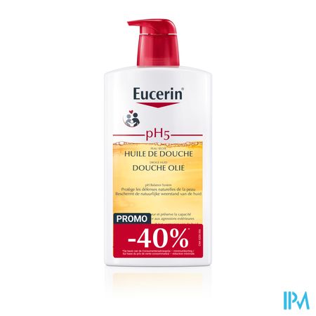 Eucerin Ph5 Douche Olie 1l Promo -40%