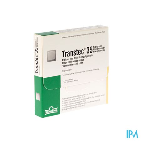 Transtec 35,0mcg/u Patch 10