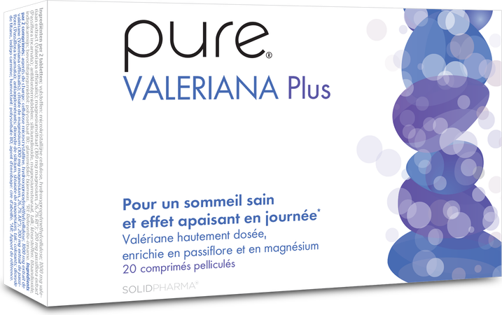 Pure Valeriana+ Filmomh Tabl 20 5