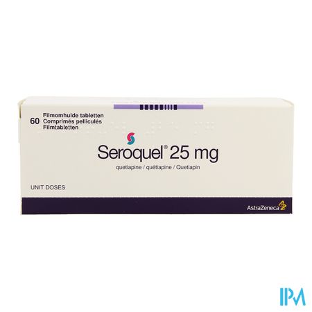 Seroquel 60 Tabl 25mg Ud 2