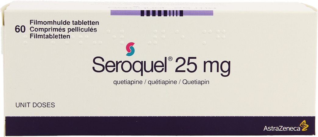 Seroquel 60 Tabl 25mg Ud 2
