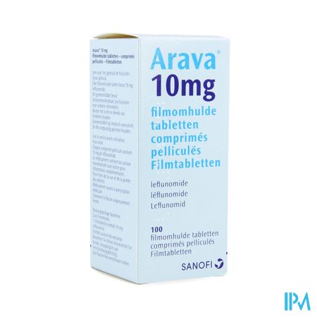 Arava 10mg Pi Pharma Filmomh Tabl 100x10mg Pip