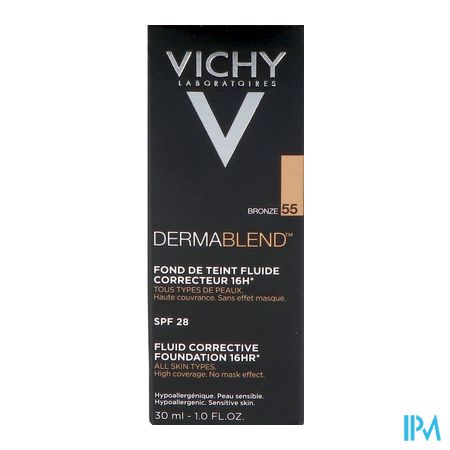 Vichy Fdt Dermablend Fluide 45 Gold 30ml 3