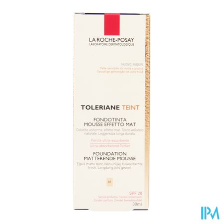La Roche Posay Toleriane Fdt Mousse 01 30ml 3