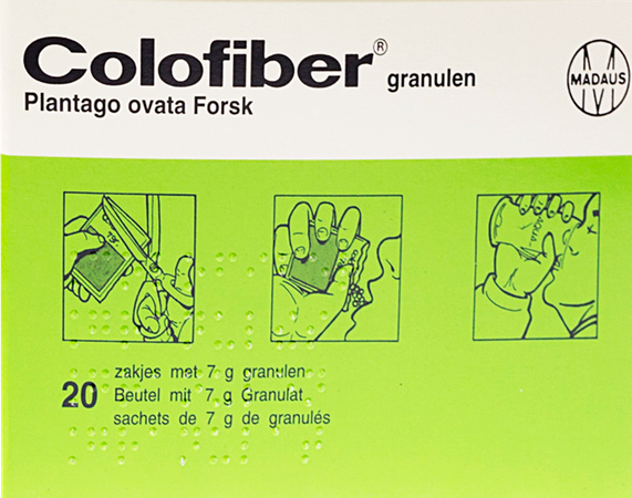 Colofiber Sach. Gran. 20 X 7 Gr 2