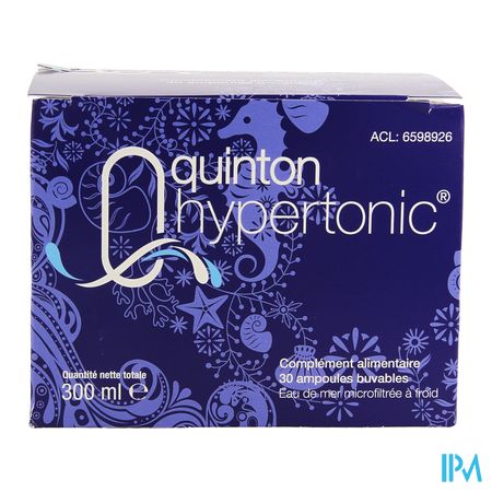 Quinton Hypertonic Amp 30x10ml 1