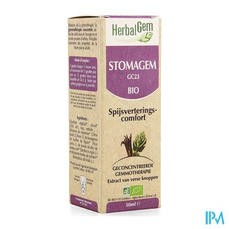 Herbalgem Stomagem Spijsverteringcomfort Cplx 50ml