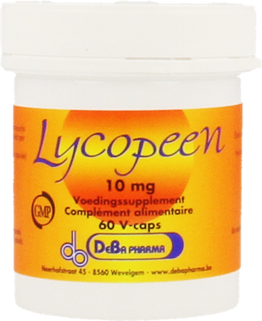Lycopeen Caps 60x10mg Deba 5