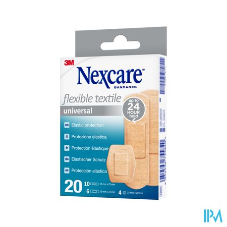 Nexcare 3m Flexible Textile Universal Strips 20 1